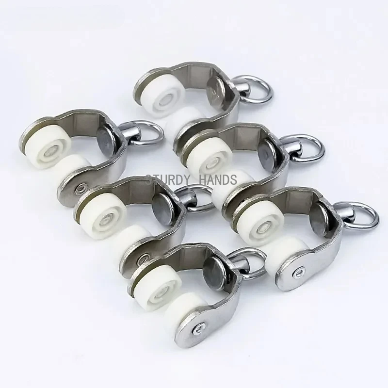 

Цельный шкив для штор, прямой изогнутый рельс, занавеска для душа, крючок для штор, шкив, украшение для окна, фурнитура, аксессуары