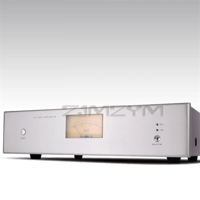 TS-6 dual channel pure rear stage amplifier 150w*2 2-channel Power Amplifier Stereo Class AB 2 Colors HIFI Home Audio