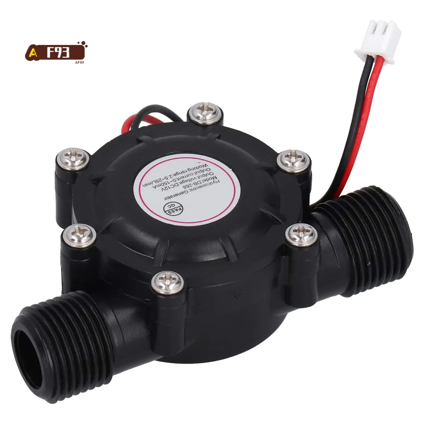 

AF93-DC 12V Hydroelectric Water Power Mini Hydro Generator Hydraulic Charger Kit
