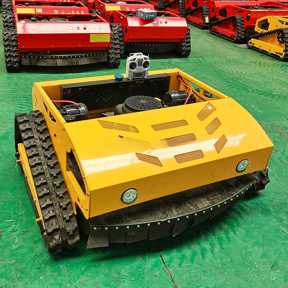 Heiße Verkäufe Crawler selbstfahrende Rasenmäher ferngesteuerter Rasenmäher für jedes Gelände