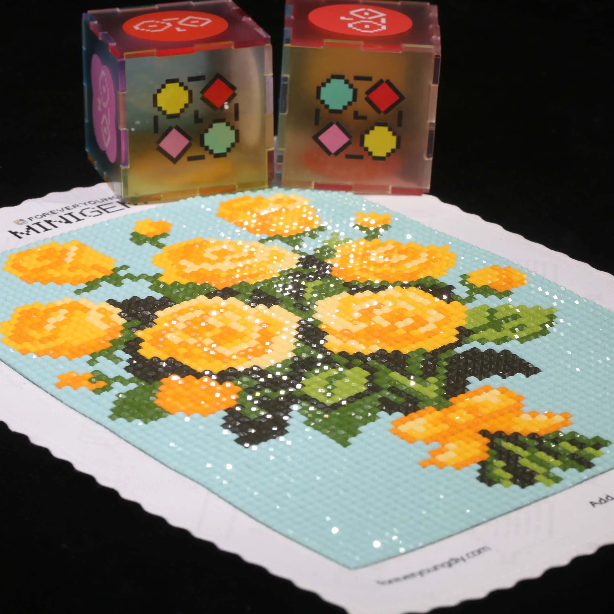 

Minigem®: Yellow Rose Bouquet 5" x 7" 5D DIY Resin Square Diamond Painting Kit - Cheerful Floral Mosaic for Home Decor & Gifts