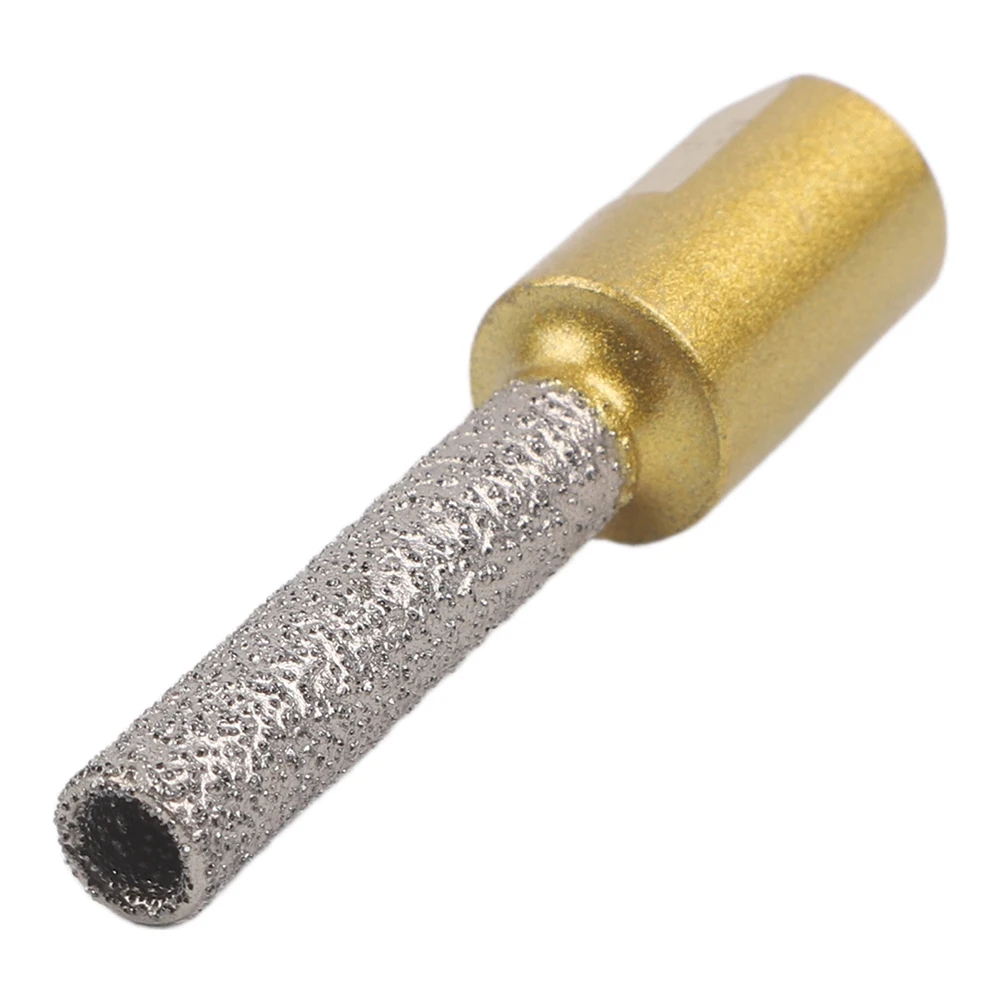 For Marble Cutting Yellow Brazed Core Bit Dry Drill Bits For Angle Grinder Marble Drilling Tool Wax Filled Cooling