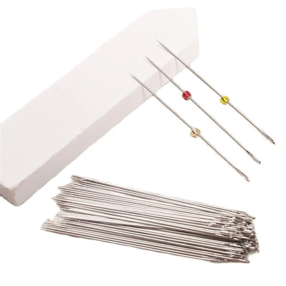 Stainless Steel Superfine Beaded Needle For Jewelry Making Hand Stitches Sewing Needles Embroidery Needles Various Lengths