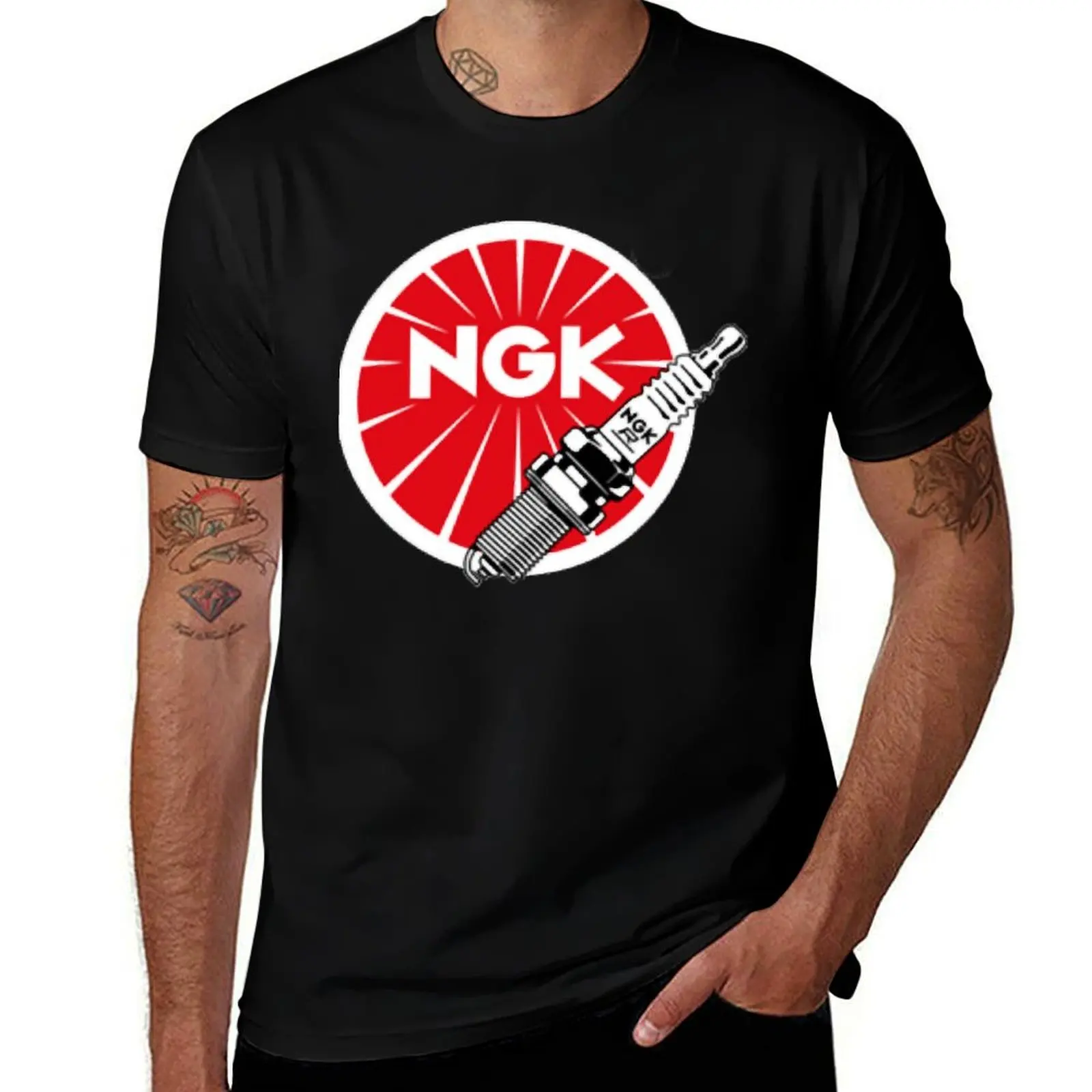 

JDM Spark Plugs, NGK Racing Classic T-Shirt new edition graphic shirts tees big and tall t shirts for men