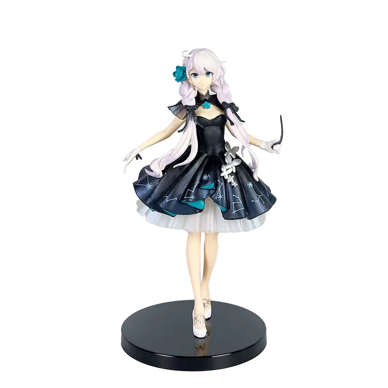 18cm Honkai Impact 3 Kiana Holy Night Symphony Poem Anime Handmade Model Action Figures Desktop Case Decoration Ornament Gift