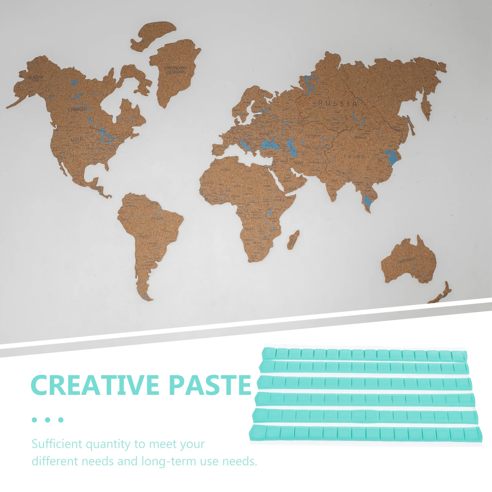 

1pc Photo Tack Glue Reusable Sticky Putty For Cleaning Electronics Diy Wall Poster Fixation Traceless Adhesive Mounting