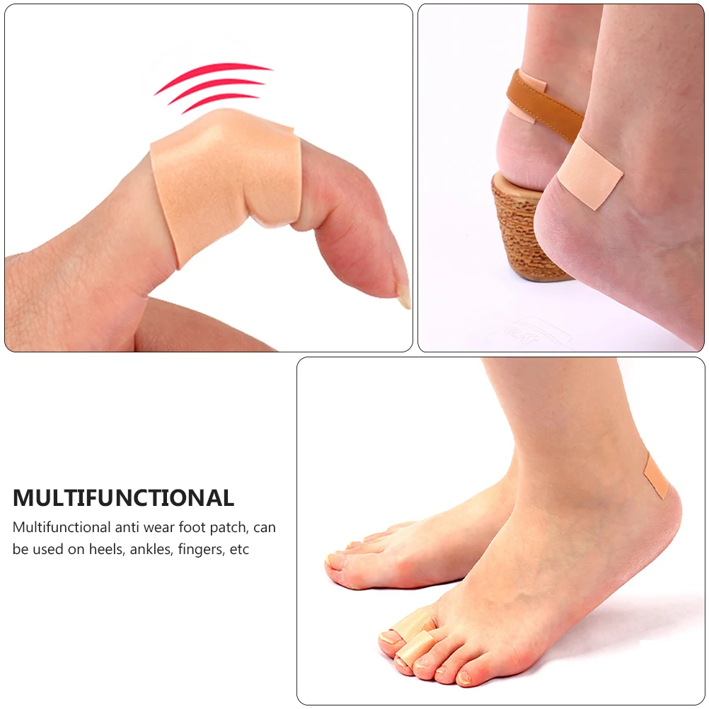 

12 Pcs Wear Pad Heel Protection Sticker Cushion Pastes Liners High-heeled Shoes Patch Adhesive Pads Foot Care Tools Blister