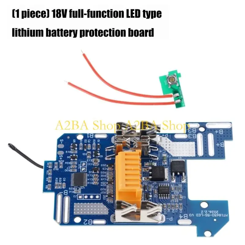 A2BA Quick Installation 18V Battery Protections Circuit Board Intelligent Power Regulation Technology Overheats Prevention
