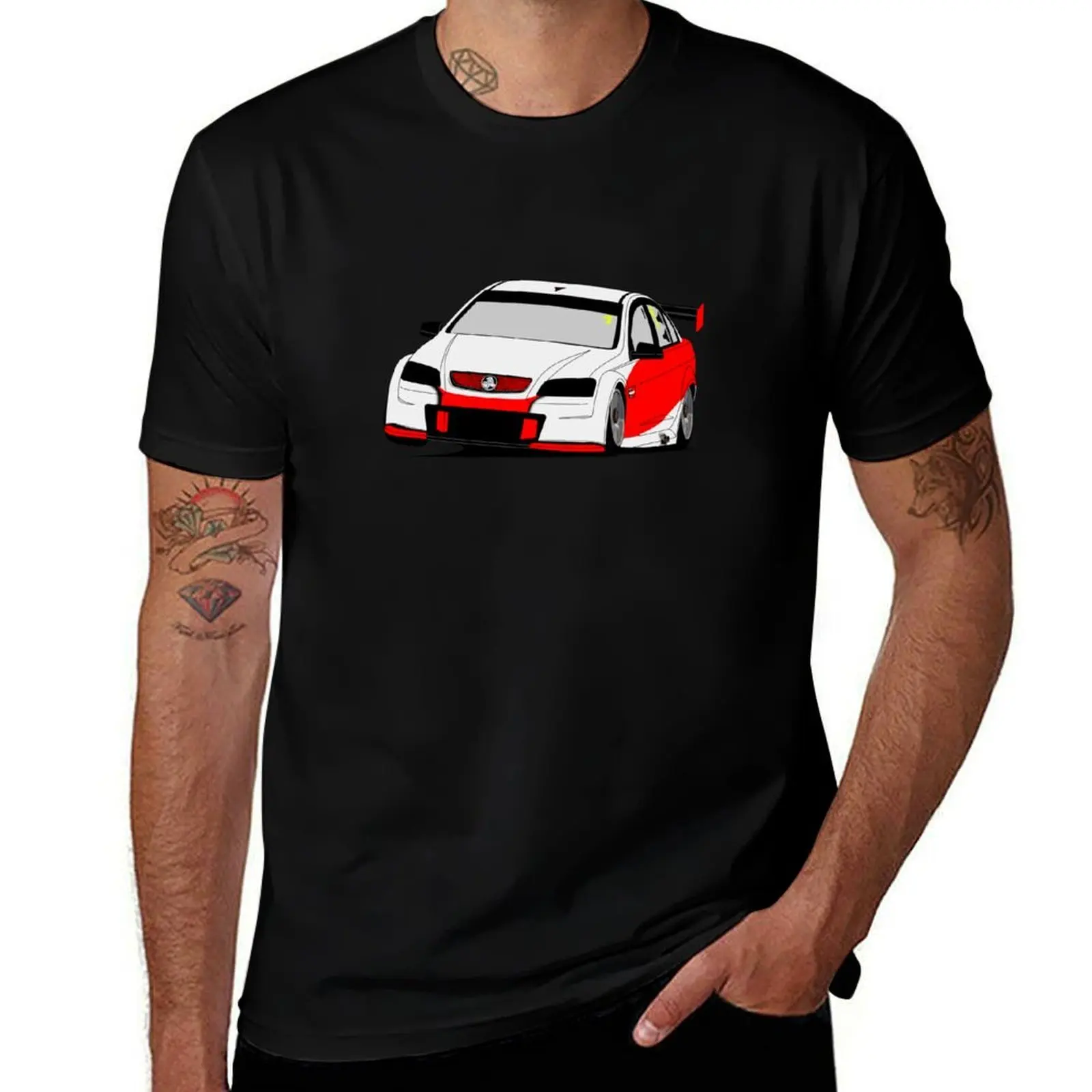 

Commodore V8 Supercar T-Shirt Trendy Casual Short Sleeve Shirt