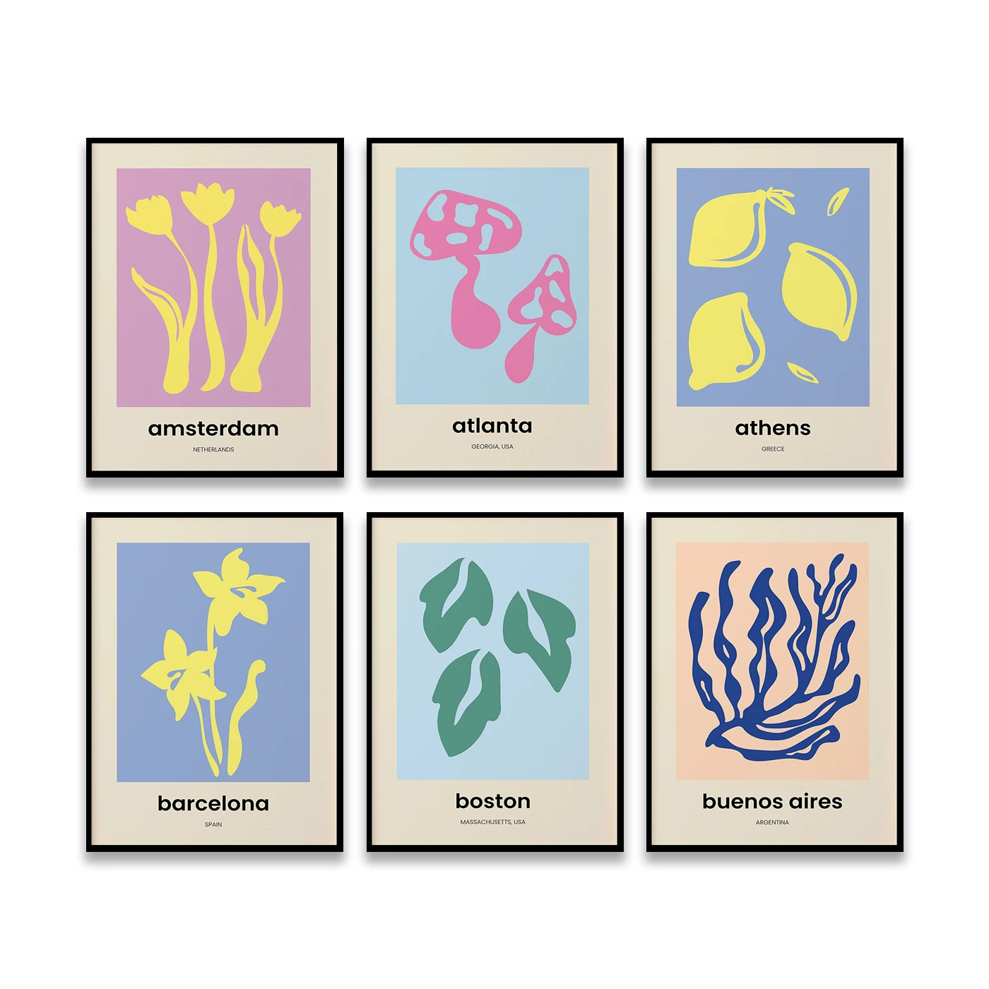 Cities Flower Map P…