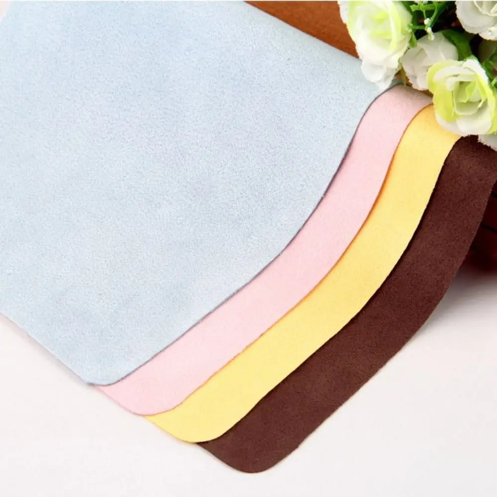 5/10pcs Lens Phone Screen Cleaning Wipe Suede Glasses Clean Microfiber Glasses Cleaning Cloth Eyewear Accessories