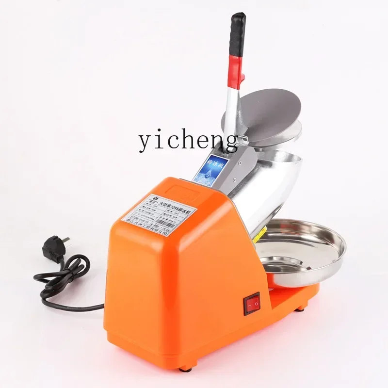 Hot sales New arrive ZK Double Knife Electric Ice Shaver Small Commercial Multi-Function Super Soft Sand Adjustable Broken