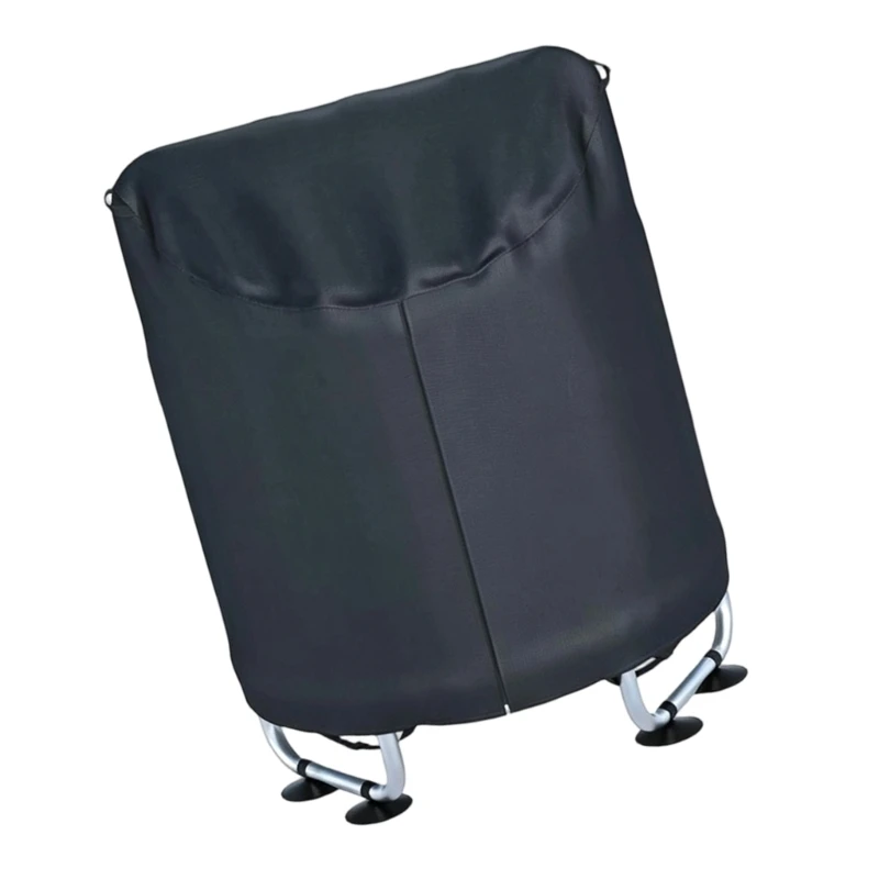 Mini Jump Trainer Dust Cover 420D Woven Materials Full Coverage Design for Patio Storage and Cleaner Outdoor Use Periods