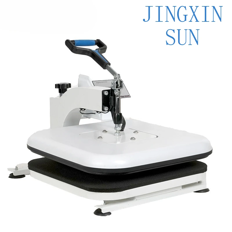 Manual shaking head heat transfer machine hot pressing clothing T-shirt printing digital