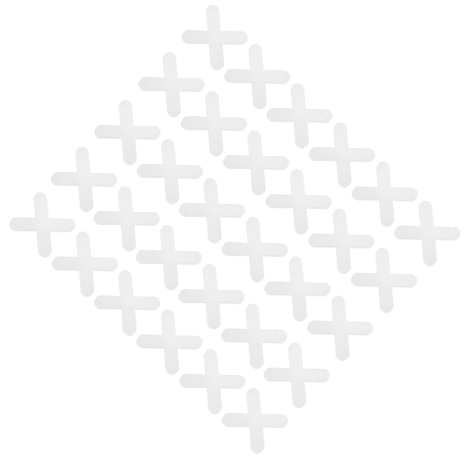 1000Pcs Tile Spacer Plastic Cross Leveling Clips 4Mm Tile Grout Floor Leveling System Deck Spacers Flooring Spacers