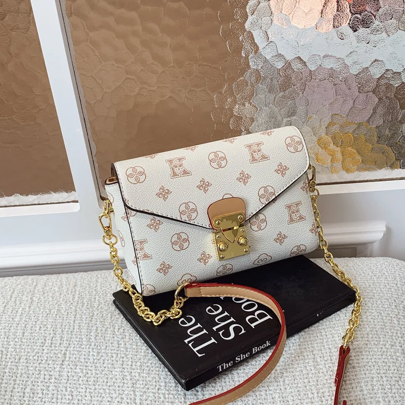 

Роскошная квадратная сумка 2024, модная женская сумка через плечо, шикарная сумка через плечо, универсальная сумка «день-ночь», минималистичная сумка на ремне ​