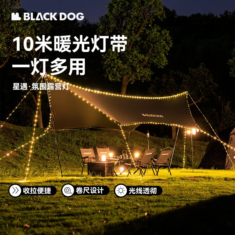 Naturehike&Blackdog 10M Atmosphere String Light Outdoor Camping Tent Light Strip Decorative Lighting String