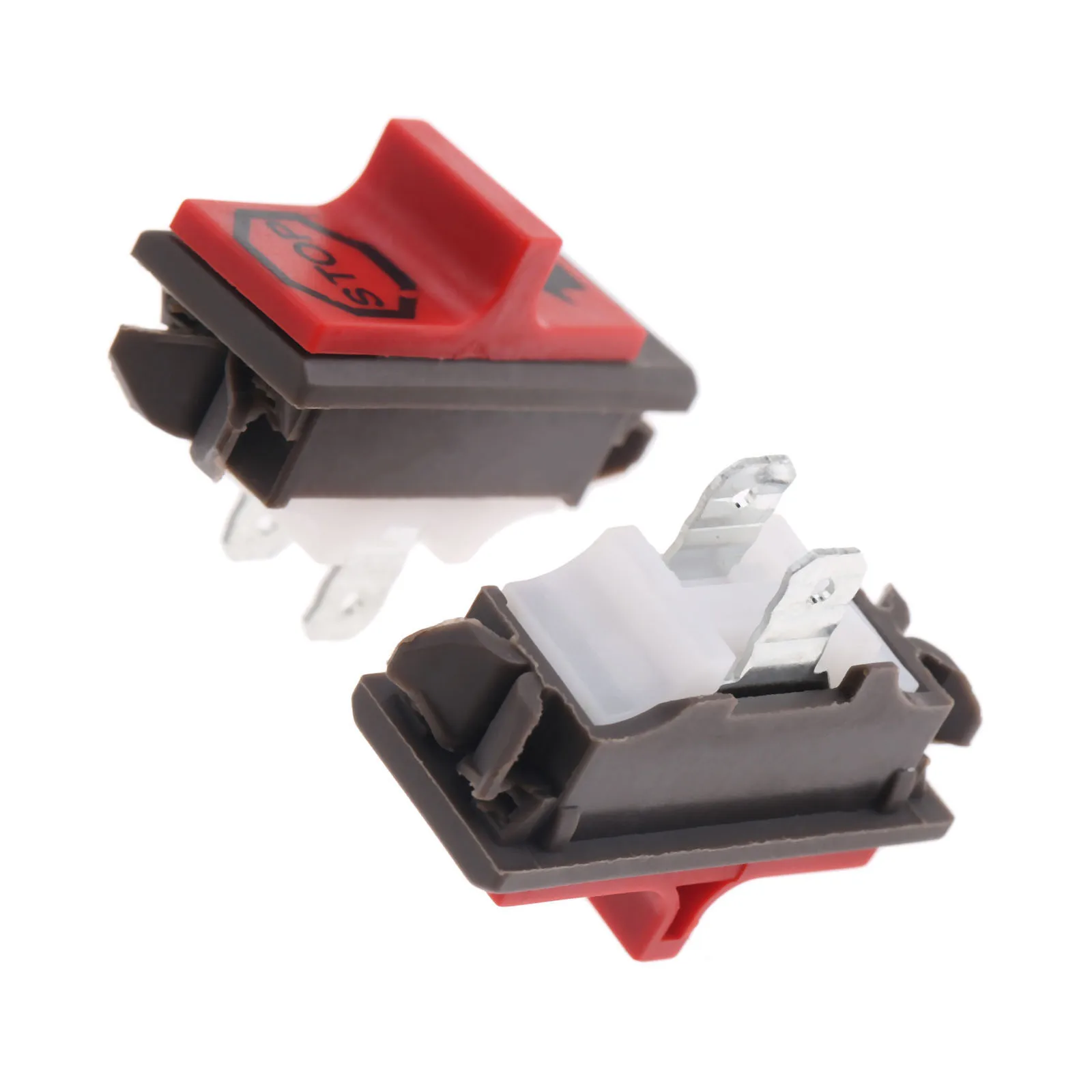 Stop Switch Motosega Interruttore Stop Kill Per Motoseghe Husqvarna 61, 66, 261, 262, 266, 268, 272, 281, 288 Kill Switch - Foto 6