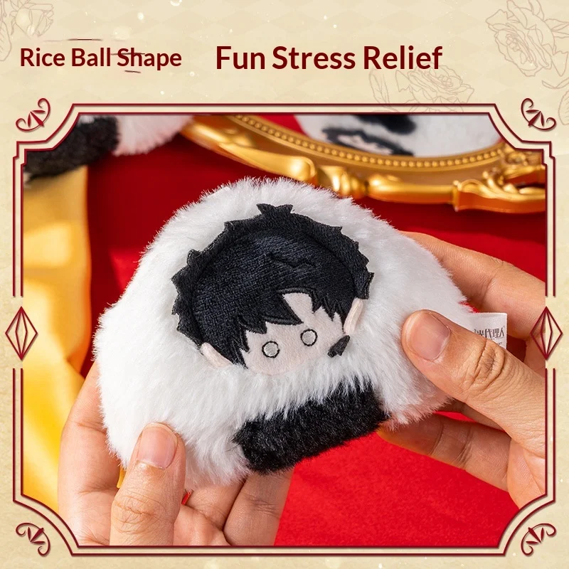 

Cute Time Travel Plush Keychain Anime Duo Figure Pendant with Stand Fan Collection Gift for Boys & Girls