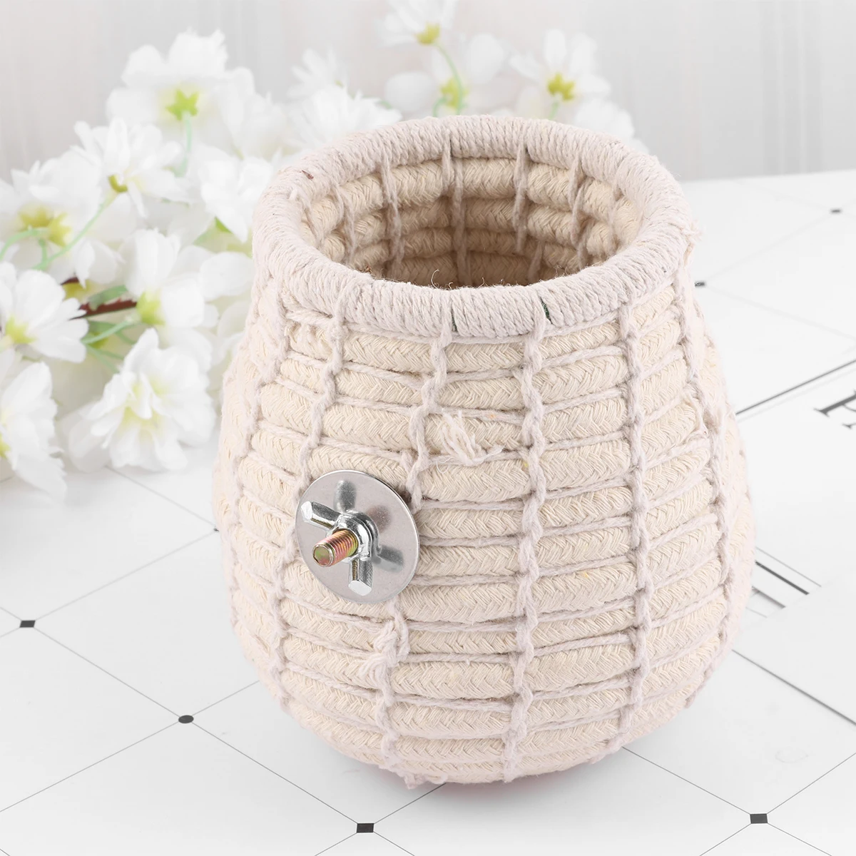 

Warm Pet Bed Birds Nest Parrot Bed Winter Sleeping Cage Accessories Small Animals Portable Lightweight Natural Wood Design