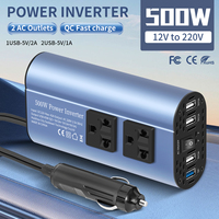 Modified Sine Wave Inverter Converter 600W 1500W 2000W 2500W 3000W 4000W12V 220V 50HZ  LED Voltage Display