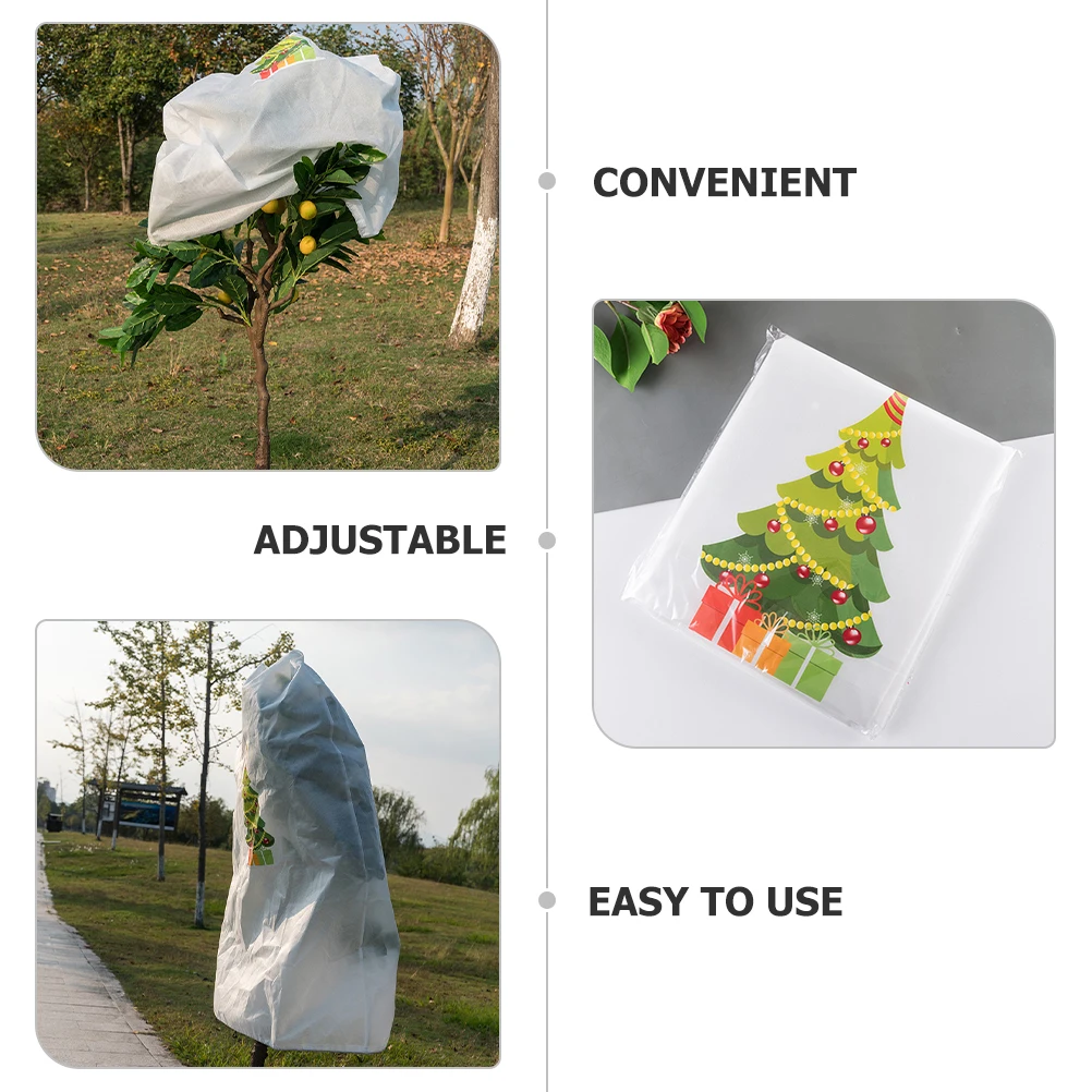 

Christmas Tree Frost Protection Non-Woven Fabric Plant Cover Winter Outdoor Garden Plant Frost Protection Cover Freeze Resistant