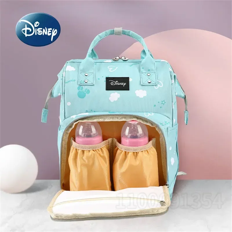 Disney Mickey Original Neue Windel Tasche Rucksack Luxus Marke Baby Windel Tasche Große Kapazität Multi-funktion Cartoon Baby Tasche