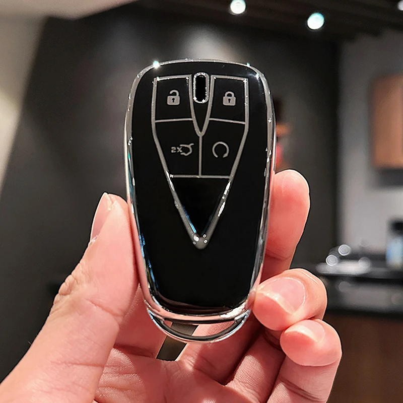 TPU Car Key Case Cover Suitable for Changan UNIT UNIK CS35PLUS CS55 PLUS CS75 PLUS Oshan X7 X5 Accessories