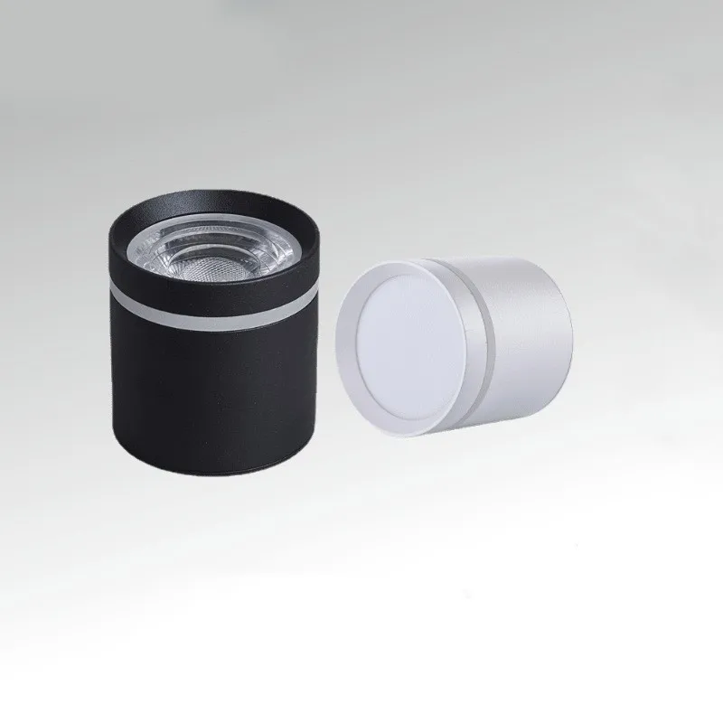 Picture 4: Dimmable Cylinder LED Downlights 7W 10W 12W 15W COB LED Ceiling Spot Lights AC85~265V LED Background Lamps Indoor Lighting
