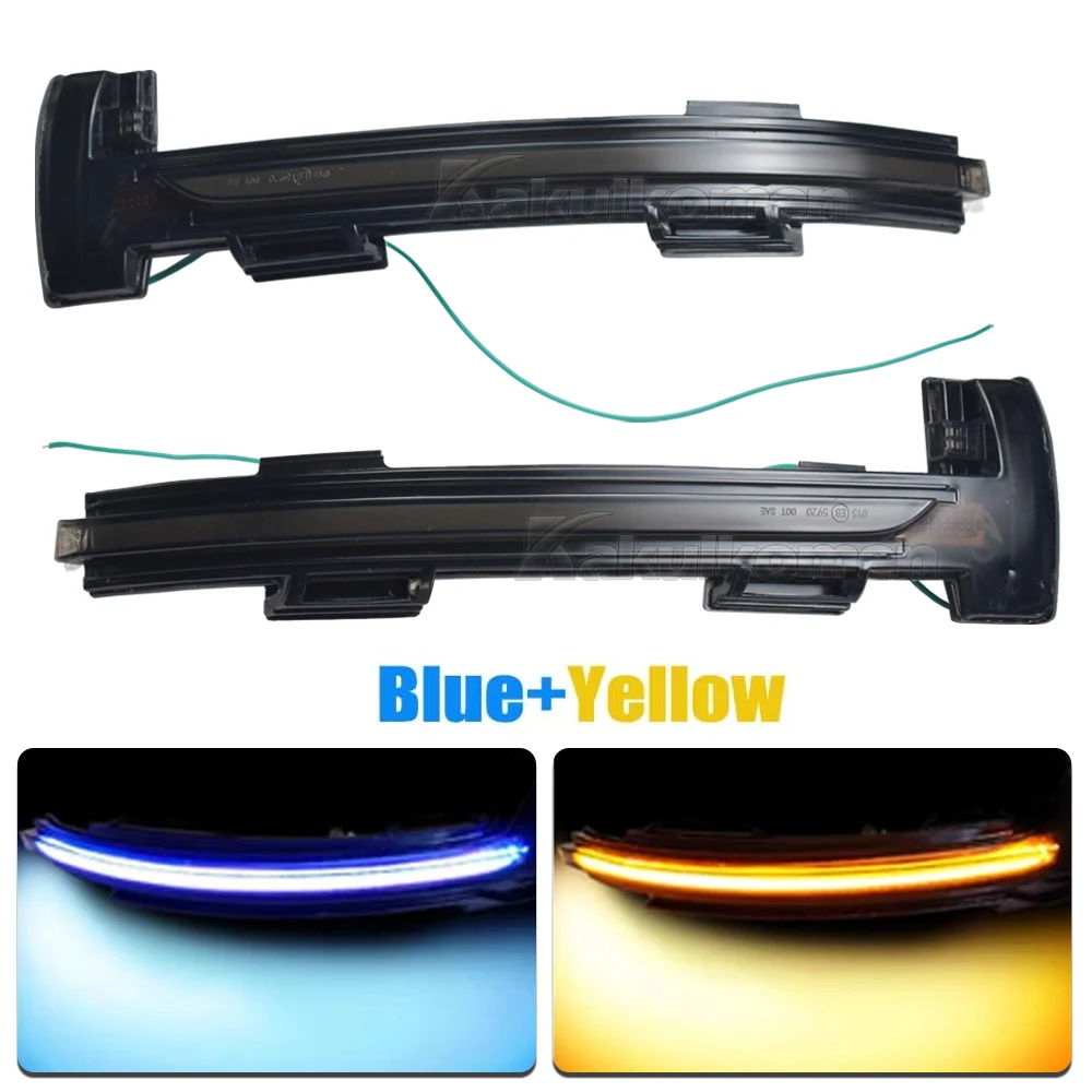LED Dynamic Turn Signal Side Mirror Sequential Light Lamp For New Zero VW Bora Lavida Passat Sagitar Speed Pi 2019-2021 General