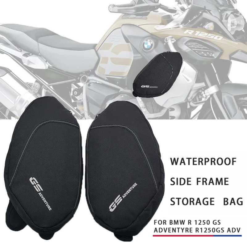 

Motorcycle Frame Crash Bars Waterproof Bag Repair Tool Placement Travel Bag For BMW R1250GS Adventure R 1250 GS