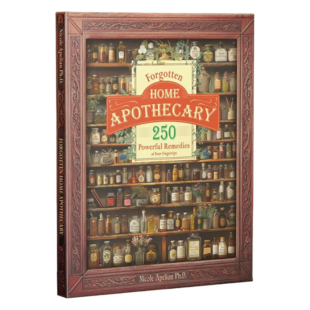 Forgotten Home Apothecary At Your Fingertips 250 Powerful Natural Herbal Remedies Self Healing Secret Book for Everyday Wellness