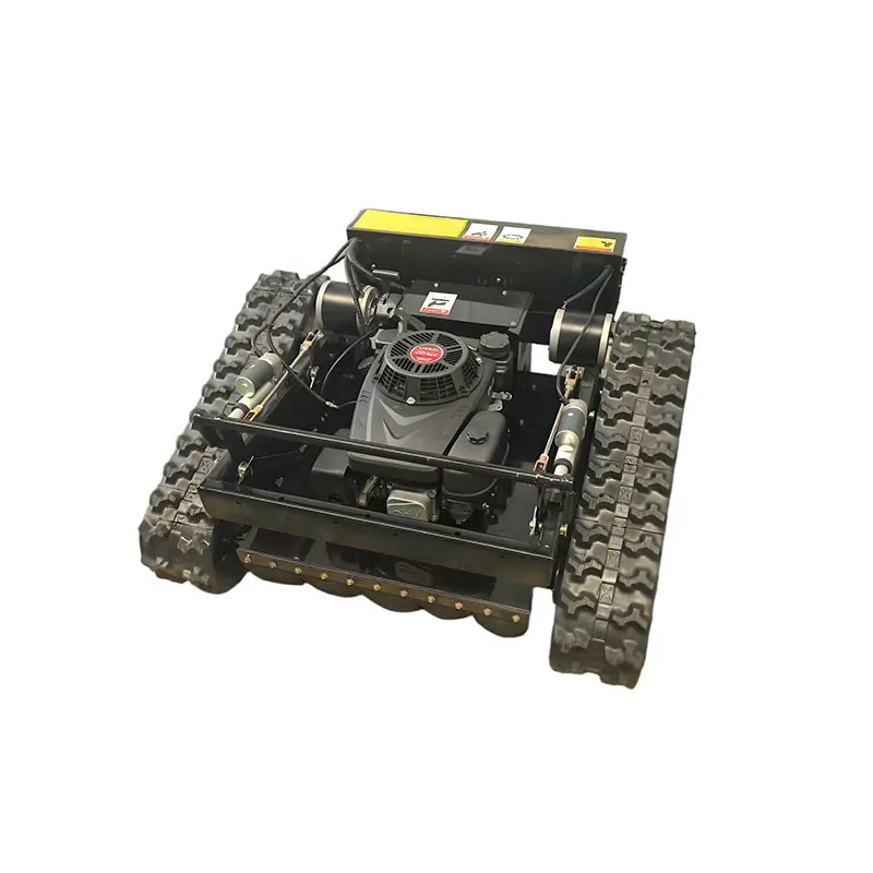 تصميم جديد 550 حديقة الزاحف روبوت جزازة العشب 7.5HP ذاتية الدفع صفر بدوره محرك التحكم عن بعد المستقل #6