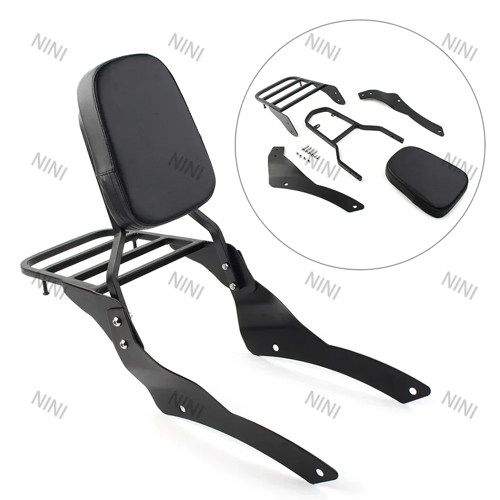 

Motorbike For Yamaha V Star XVS 400 650 Classic Deagstar 400 650 1998-2022 Accessories Backrest Sissy Bar Luggage Rack