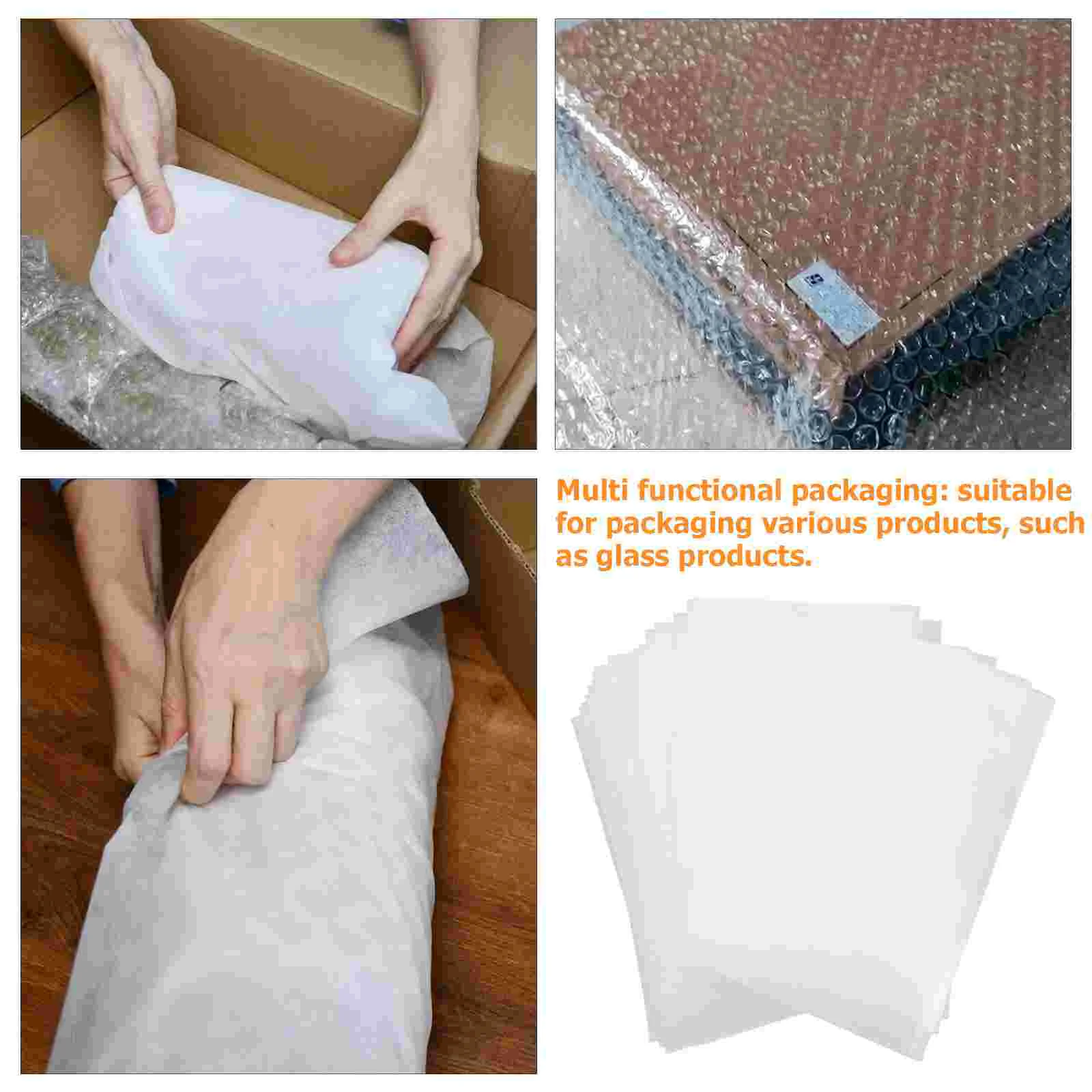 100 PCS Foam Cushioning Storage Packing Wrapping Paper Wraps Shipping Pouches Waterproof Bag