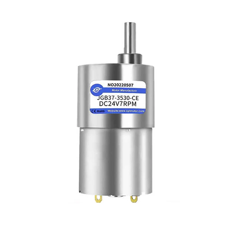 JGB37-3530 12V 24V Micro DC Gear Motor 7~960RPM 8.2/7.2W 0.3~35KG.CM Speed Regulation Small Motor Metal Gear High Torque