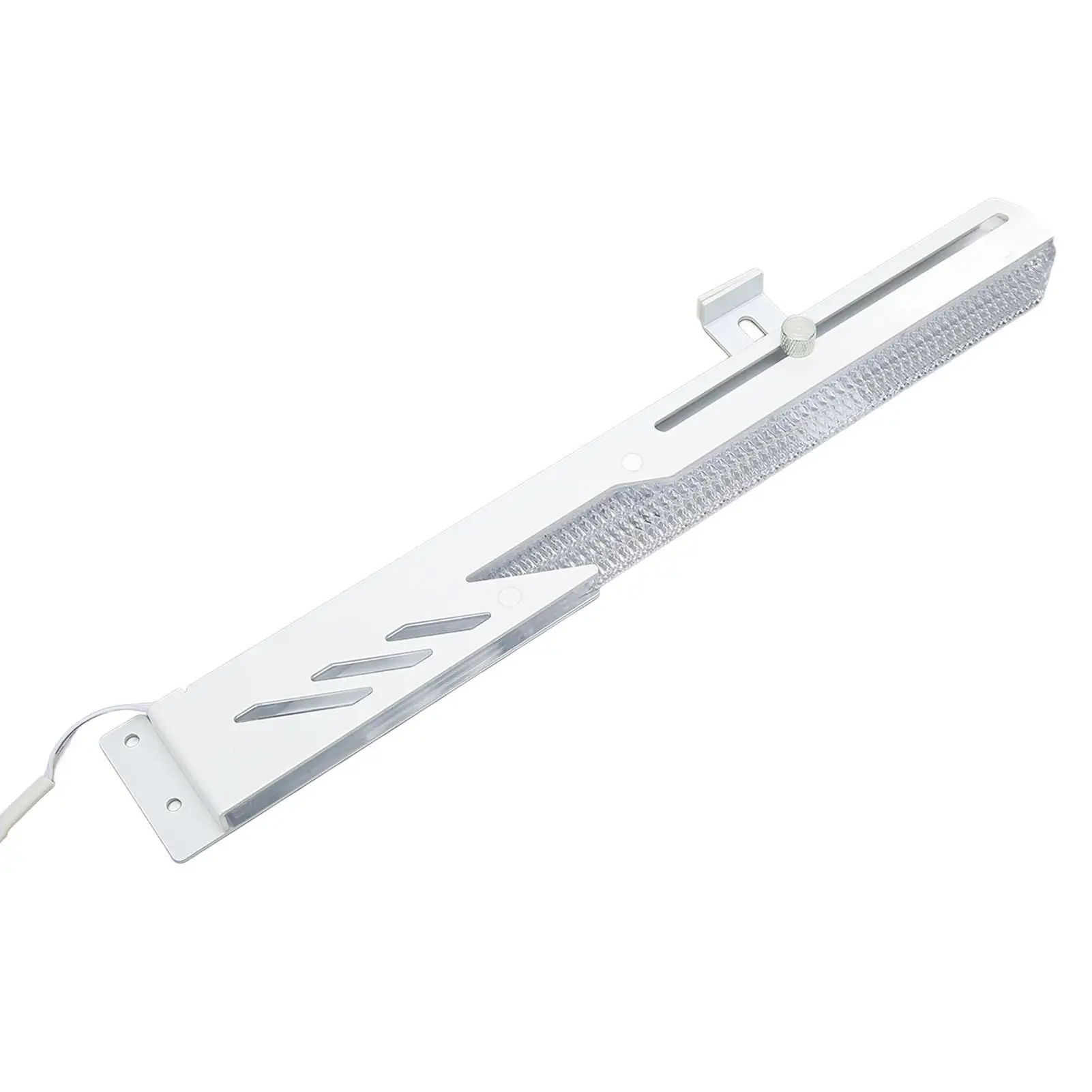 Fashionable RGB GPU Support Bracket - White Multi-Interface, 5V 3 Pin for Graphics Card Stability