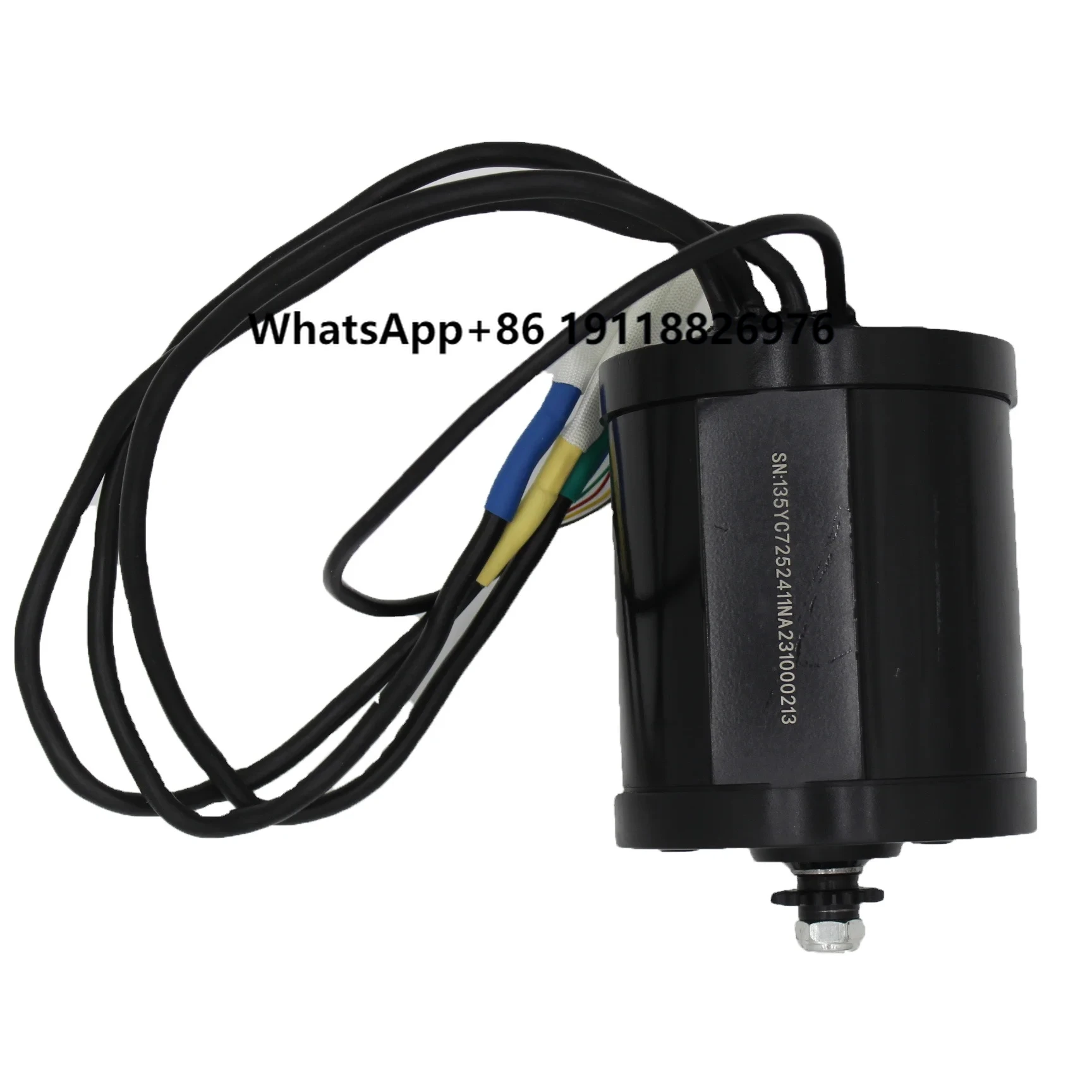 

Waterproof Splined Shaft 5KW 72V Brushless Motor BLDC Motor for Electric Bike