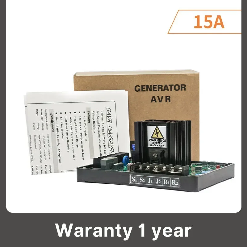 GAVR8A AVR Generator Automatic Voltage Regulator Module Universal Brushless Ac Diesel Alternator Electric Controller Stabilizer