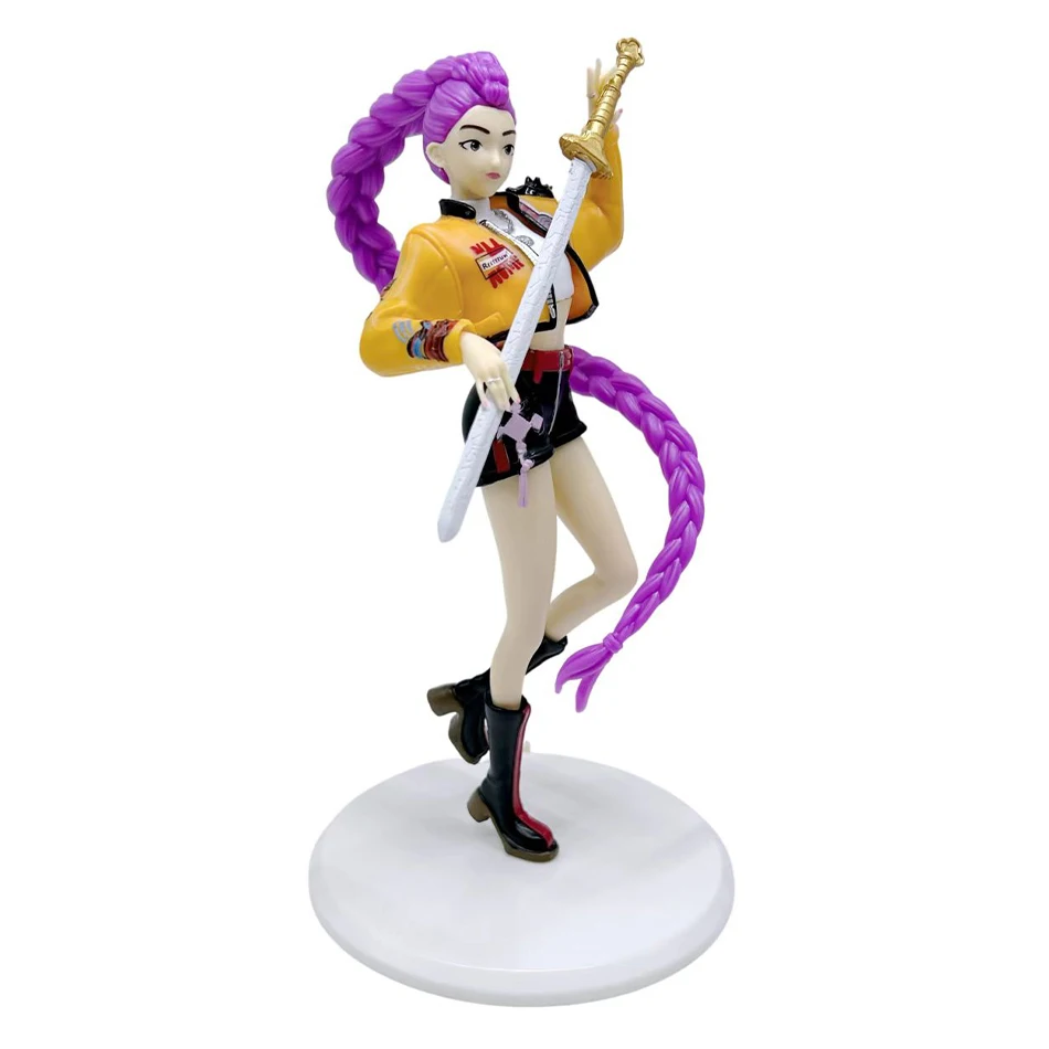 Anime Kpop Movie Demon Hunters Action Figure Toy Rumi Figurine Collection Doll Decor Anime Figurina a tema Articolo da collezione Regalo