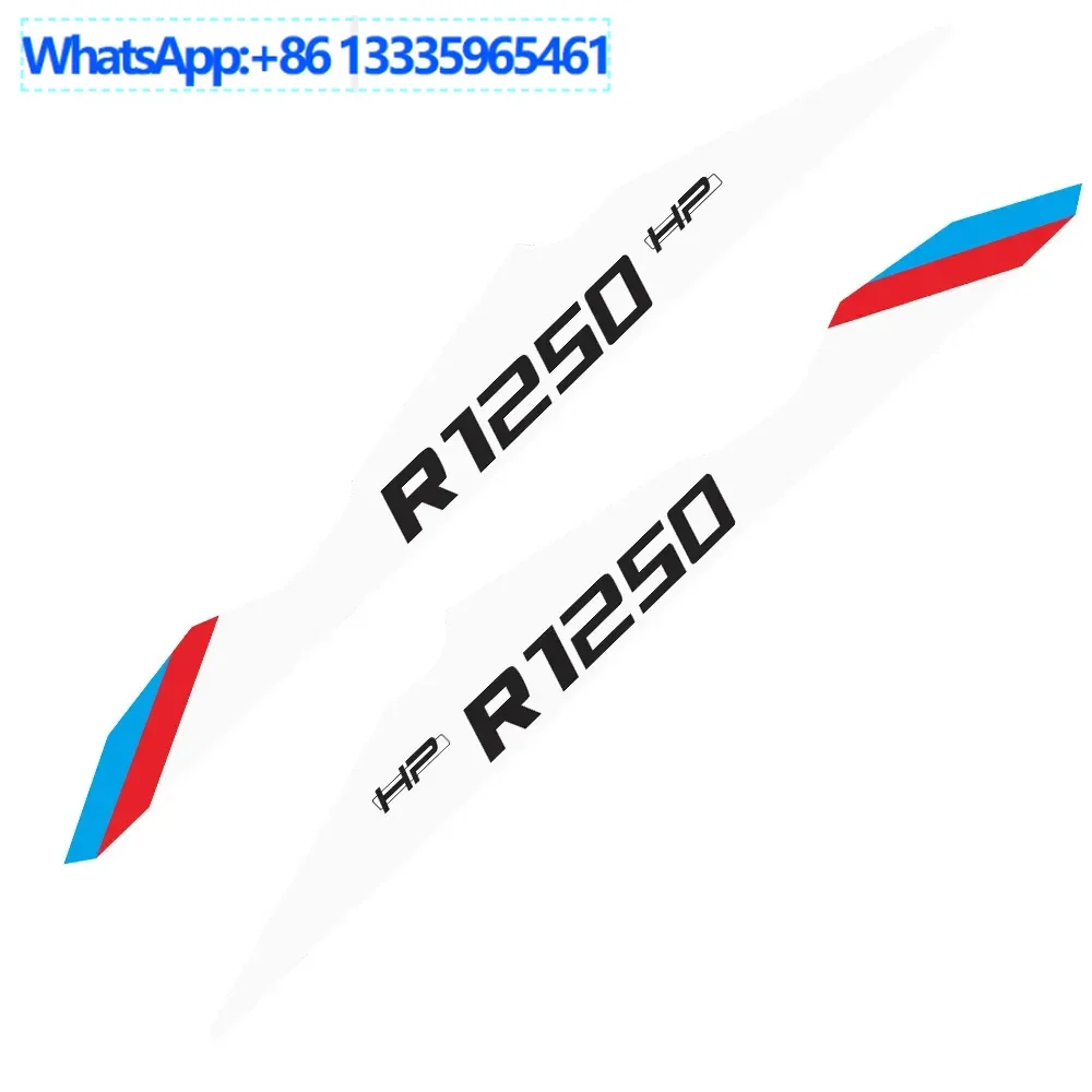 

2PCS for R1250GS Adventure Motorcycle Fairing Body Housing HP Reflective Sticker