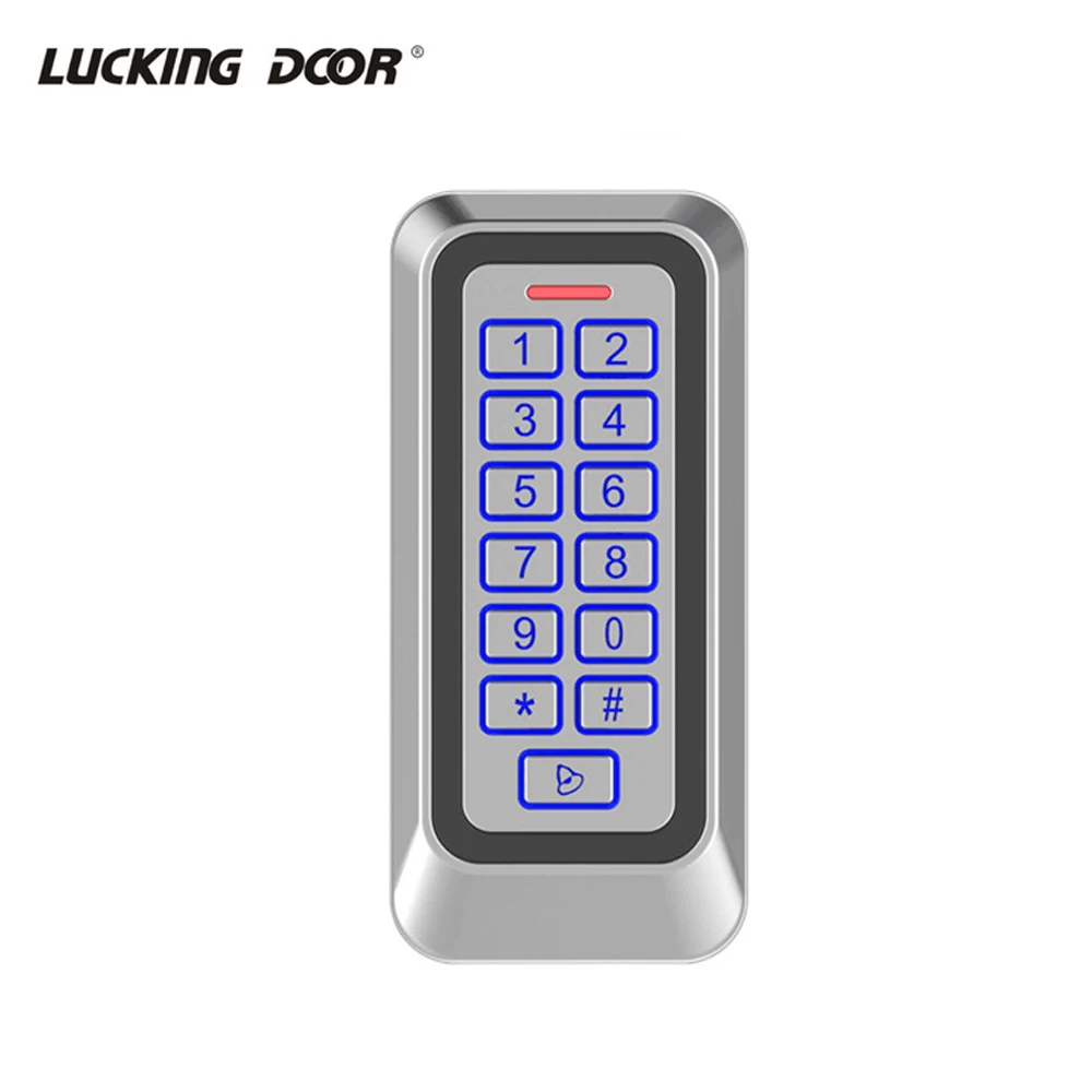 

IP67 Waterproof Backlight RFID Metal Door Access Control Reader Keypad 1000 Users 125KHz EM Card door opener