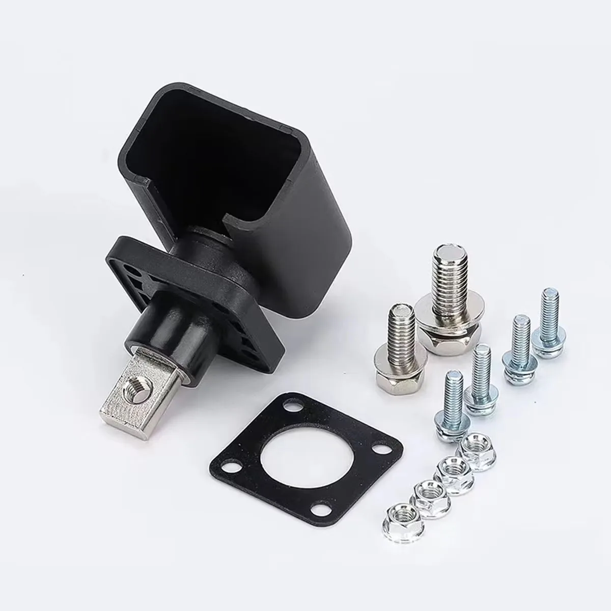 Lifepo4 High Current Li-ion Through-the-Wall Energy Storage Terminal Connector Block Inverter Connector 200A Square Battery Term