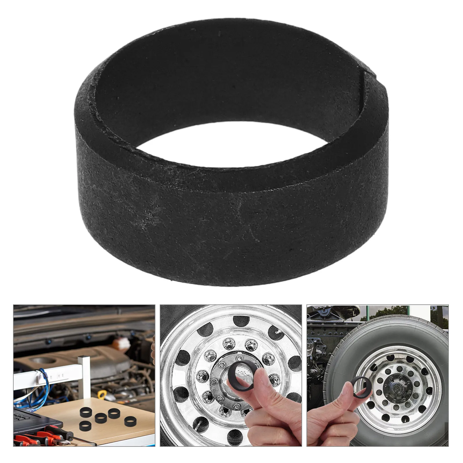 Набор из 10 центрирующих колец для колес грузовиков и автобусов, для точной установки колесных гаек и выравнивания колес автомобиля