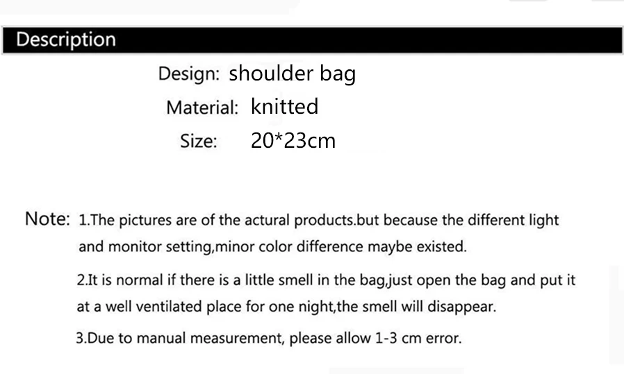Luxus Design Streifen Gestrickte Kleine Handtasche und Geldbörse Mode Koreanische Trendy Reise Schulter Tasche Handgelenk Tasche Sommer Shopper Tote – Detail 1
