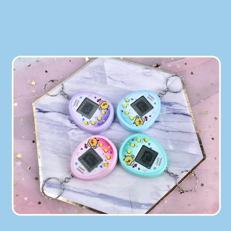 Juego electrónico de mascotas, juguetes virtuales Tamagotchi nostálgico Virtual Cyber Digital, juguetes de animales para niños