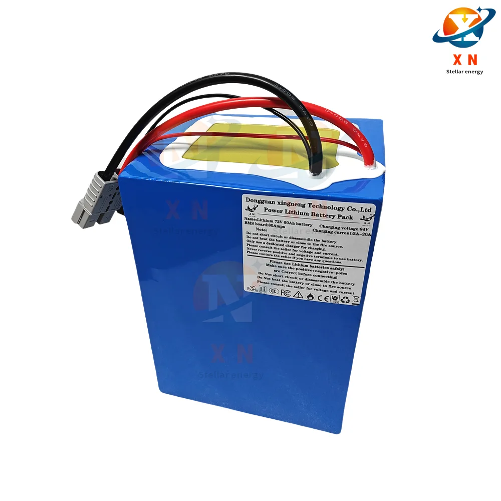 72v 40Ah 60Ah lithium ion battery pack li ion 50A 100A 150A 200A BMS 3000w 5000w 8000w 12000w scooter go cart motorcycle