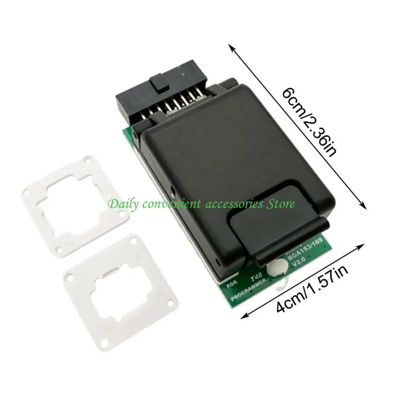 Connessione affidabile 97QB, funzionamento efficiente Presa adattatore EMMC BGA153 BGA169