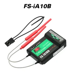 Flysky 2.4G 10CH FS-iA10B 10 Channels Receiver FS IA10B for Transmitter FS-I10 FS-I6S FPV RC Helicopter Quadcopter Aircraft