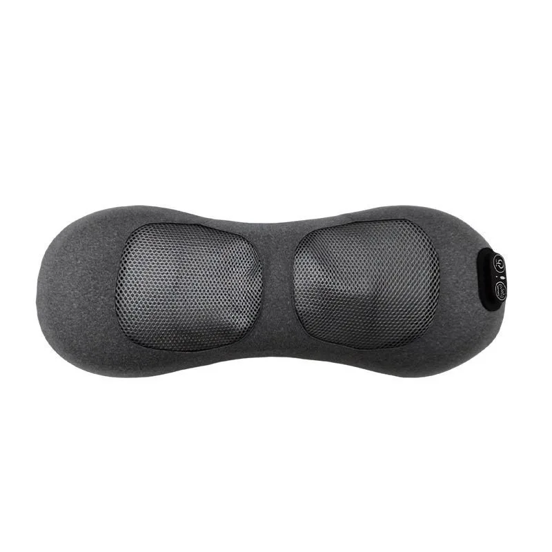 hot compress + massage + lifting support, lying down waist massage pillow